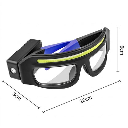 Headlight with Protective Glasses for Dental, Aesthetic, and Professional Use