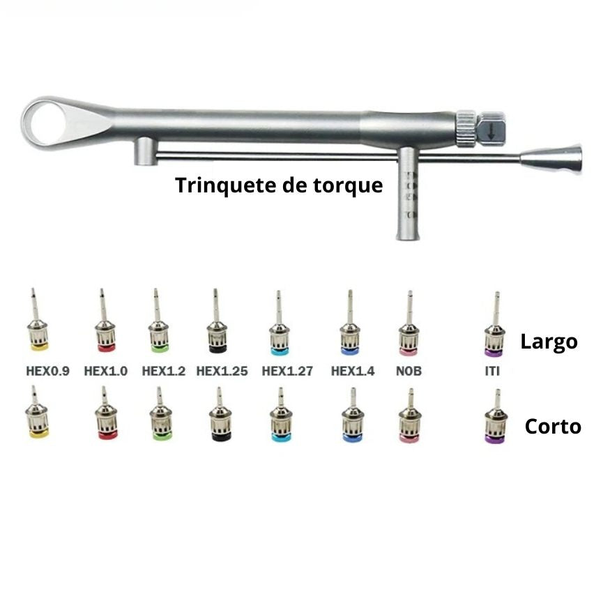 Full Dental Implant Kit – Universal Torque Wrenches