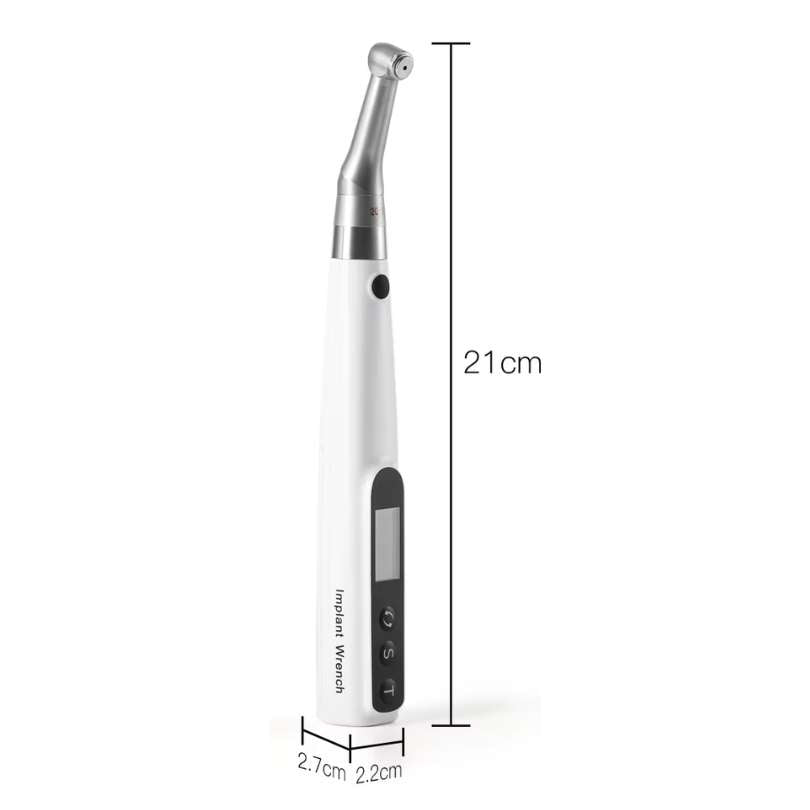 Electric Torque Wrench with 16 Bits + Included Contra-Angle