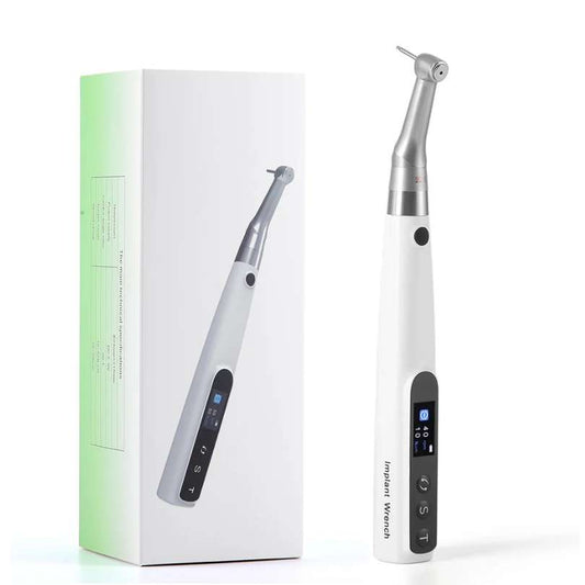 Electric Torque Wrench with 16 Bits + Included Contra-Angle