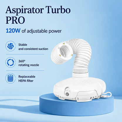 Aspirator Turbo PRO 120W — feature highlights