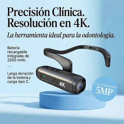 Recording camera for medical, dental, and aesthetic procedures – 4K at 30 FPS