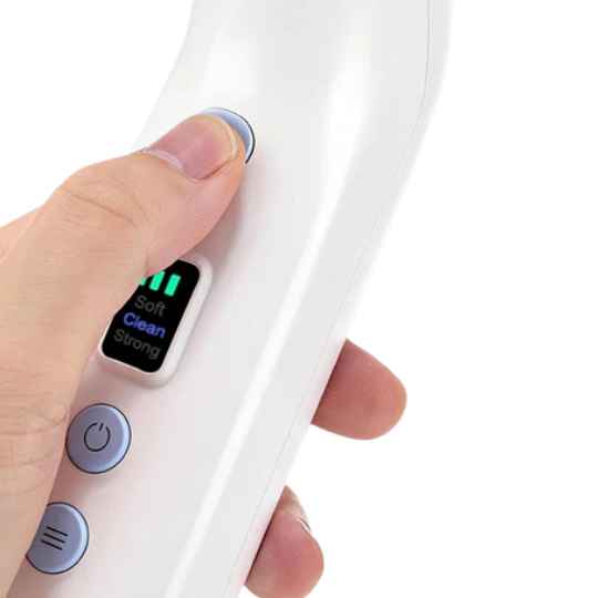 Electric Visual Tonsil Stone Remover Kit with Vacuum and Irrigation Syringe for Instant Tonsil Stone Removal