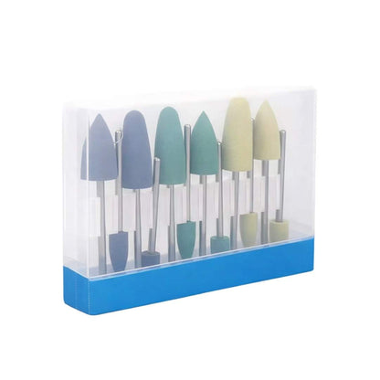Polishing and Finishing Kit for Resin – 12 Pieces (Low Speed)