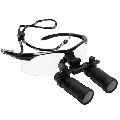 Macro Vision Loupe with Headlight and 4x or 5x Lenses