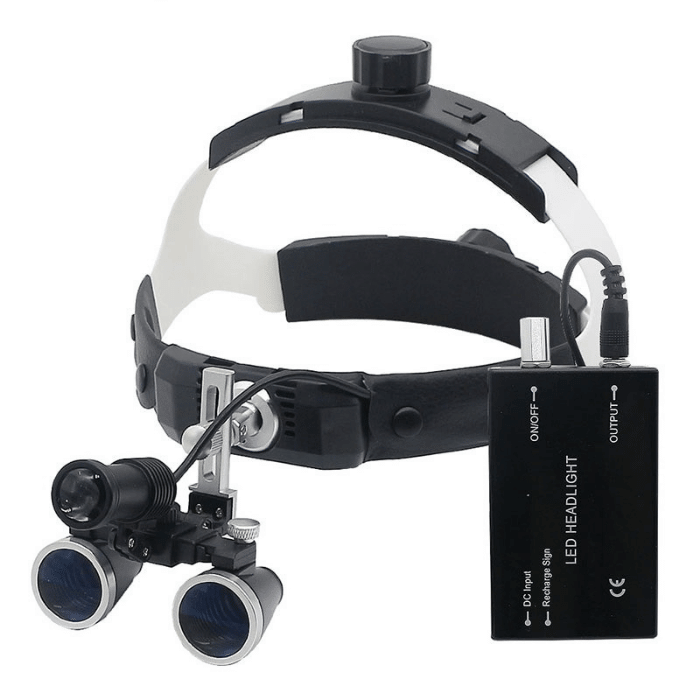 Lupa de Cabeza M320 de 5 Vatios con Lentes de 3,5x o 2,5x